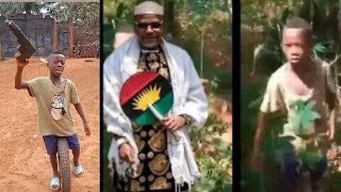 BIAFRA SPIRIT: watch this gallant brave teenage boys sent warning to Aso Rock