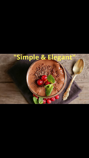Master the Art of Chocolate Mousse: Simple, Elegant, and Irresistibly Delicious