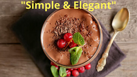 Master the Art of Chocolate Mousse: Simple, Elegant, and Irresistibly Delicious