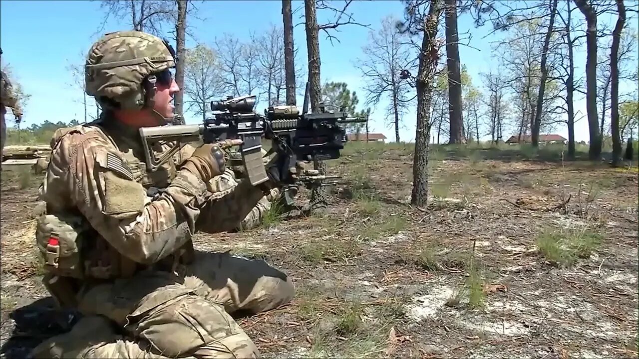 82nd Airborne Live-Fire Exercise at Fort Bragg