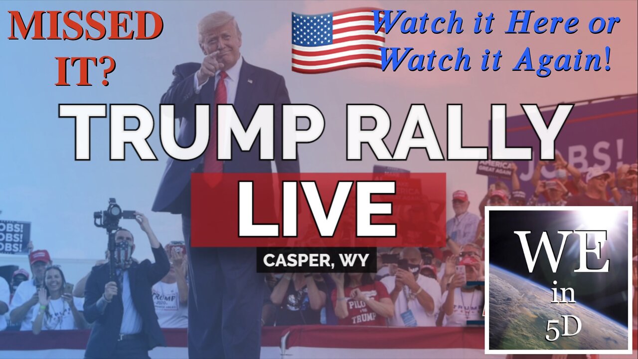 President Trump Rally in Casper, WY (Biggest Crowd in Wyoming’s History!) — May 28, 2022