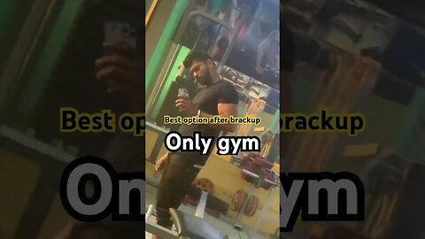 Best option after brackup #gym #gymlife #gymworkout #shorts #short #viral #shortsvideo #fitness