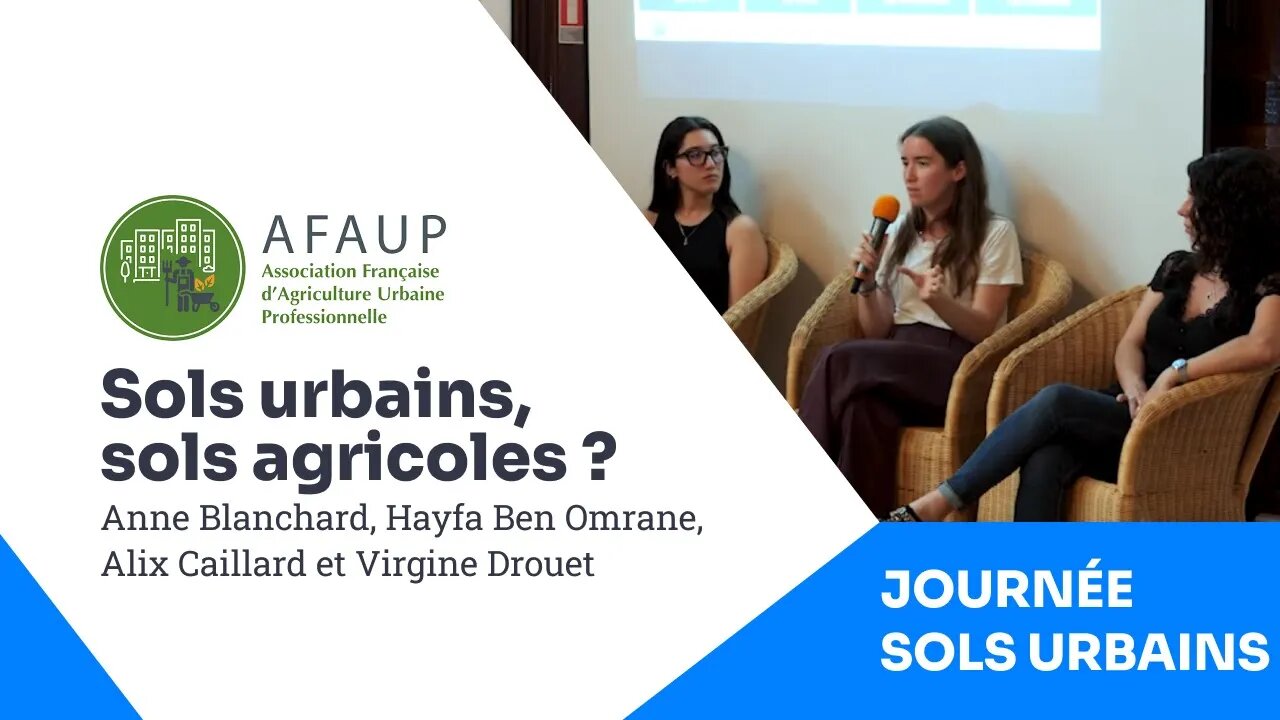 Les sols urbains, contaminations, réglementations, et solutions pour l'agriculture urbaine