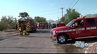 Crews battle midtown duplex fire