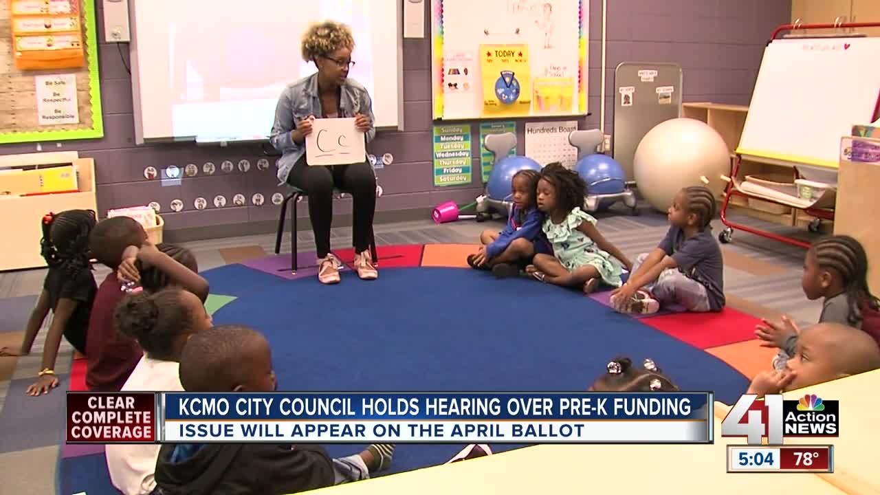 KCMO City Council advances pre-K issue planned for April ballot