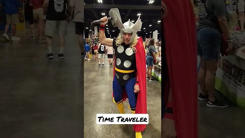 Classic Thor time traveled from the 1960s to save us #cosplay #marvel #comiccon