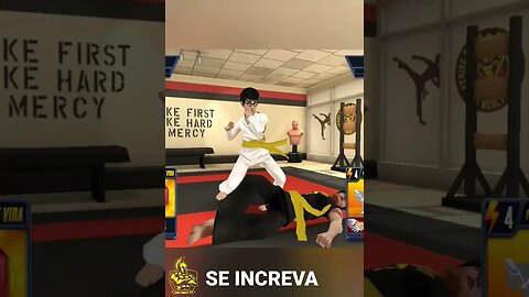 PEGUEI A MINHA FAIXA AMARELA NO JOGO, COBRA KAI MOBILE