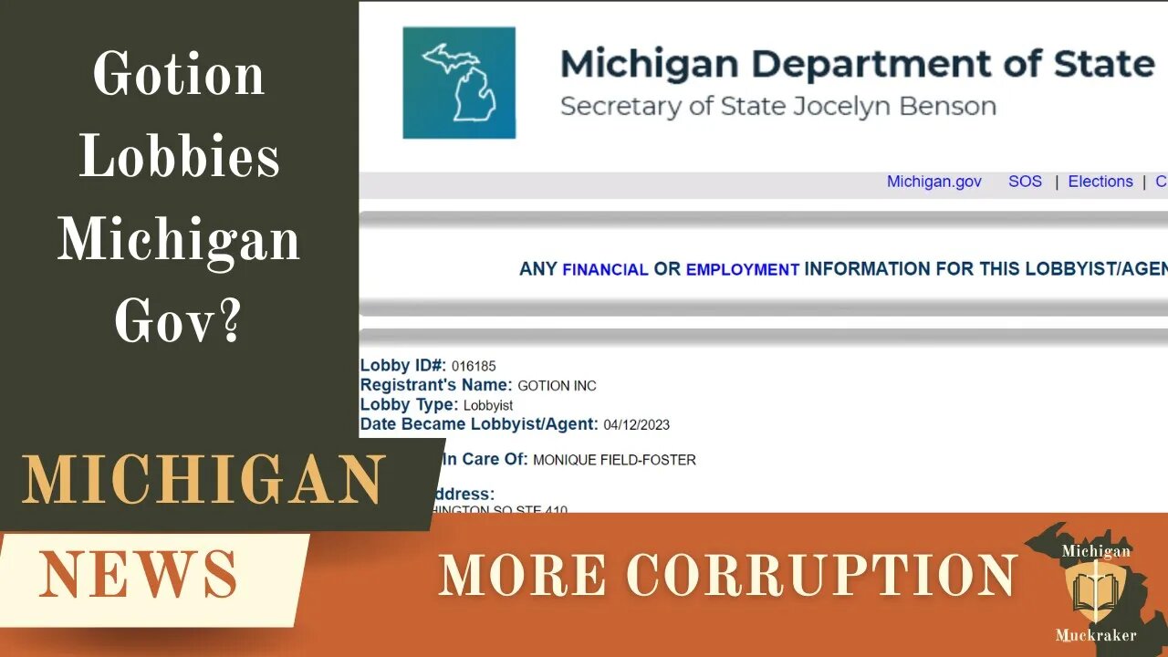 Gotion Big Rapids Michigan Lobbyist Registration