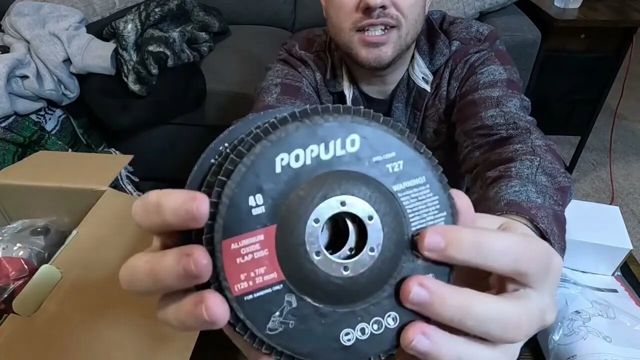 Unboxing | POPULO 20V Power Angle Grinder