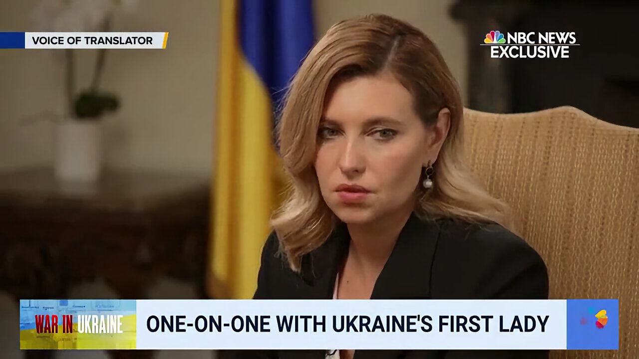 Ukraine’s First Lady: ‘I Don’t Think It’s an Option’ for Ukraine to Cede Some Land to Russia