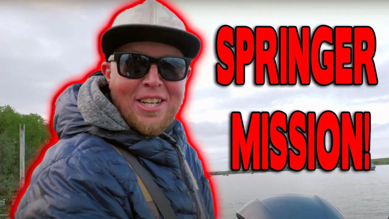 Spring Salmon MISSION! Can We Catch Him A FISH?