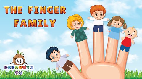 Finger Family Song | KokonutzTv Nursery Rhymes & Kids Songs