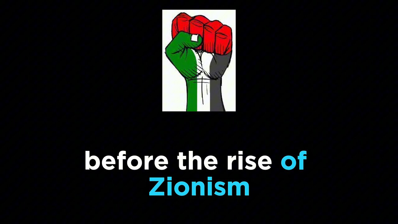 history of Palestine before Zionism ep 1 part 1