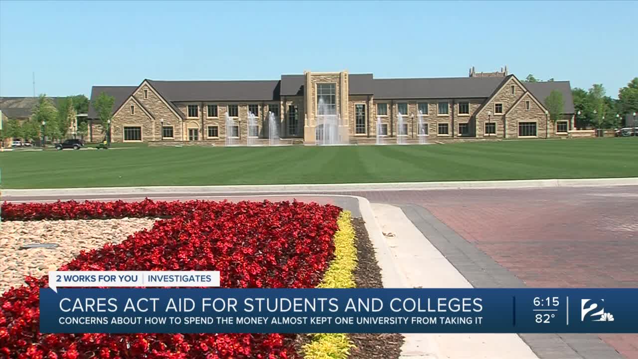 CARES Act aid for students and colleges