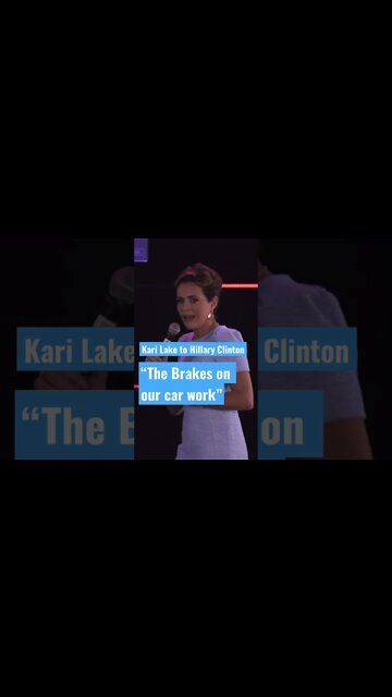Kari Lake Jokes Maybe.. “I’m Healthy, the brakes on our car are good” #KariLake #KatieHobbs #shorts
