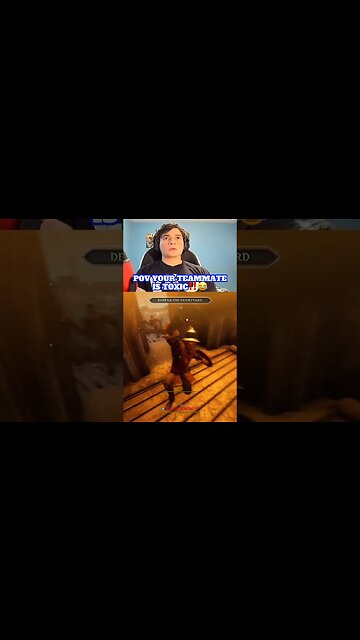 Had To Teach My Toxic Teammate A Lesson…😎😂 | #shorts #chivalry2 #gaming #funny