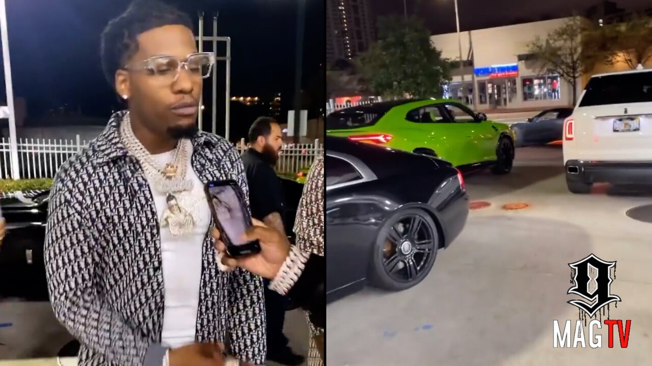 CJ So Cool Takes Over The Gas Station With $2M Worth Of Luxury Cars!