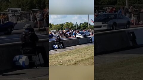 Camaro gets the wheels up, twice!