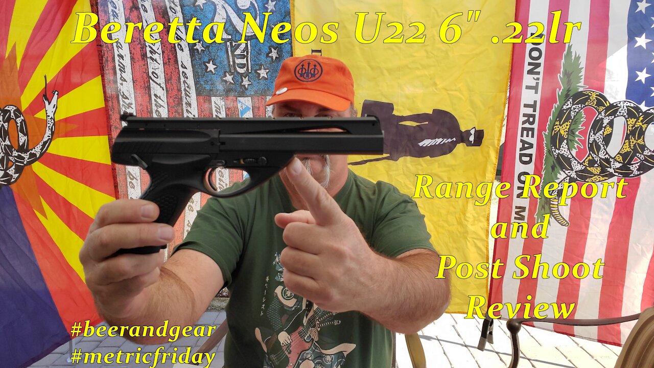 Beretta Neos U22 .22lr Semi Auto Pistol Range Report & Review 5/5