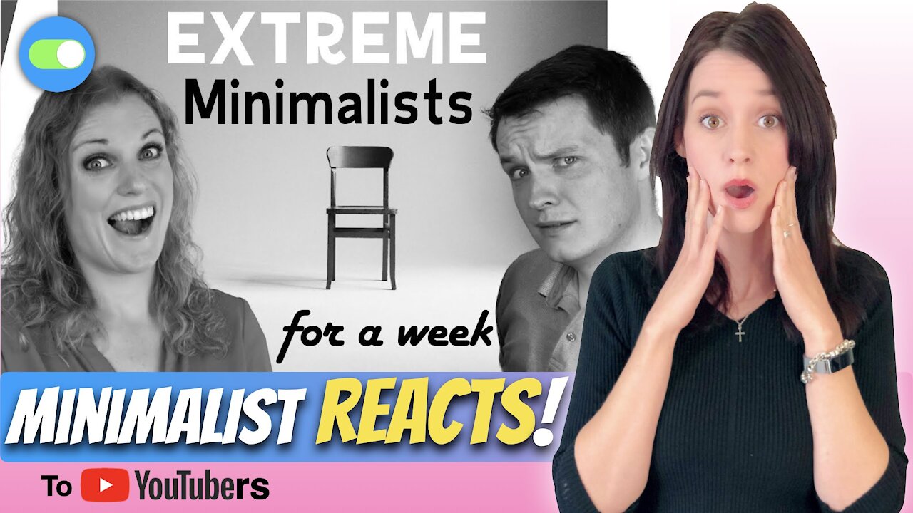 MINIMALIST REACTS 😱 | Going Extreme Minimalist for a Week with Real Organized ​