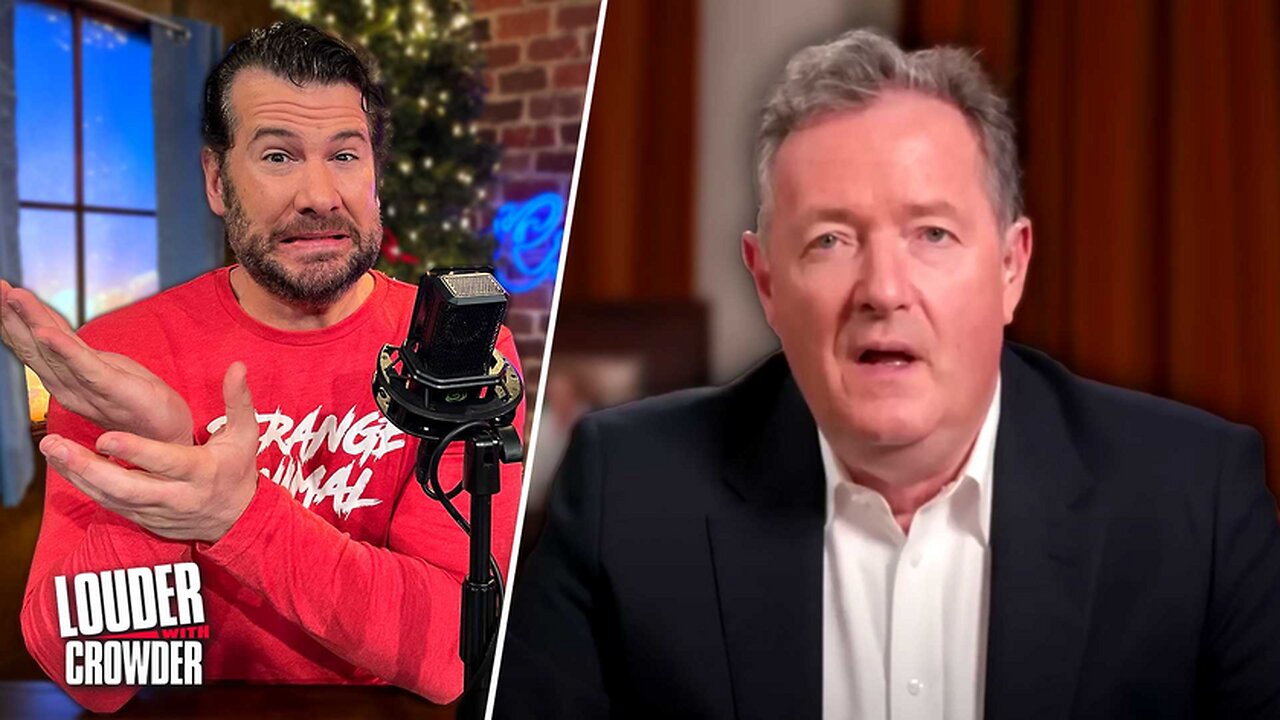 Free Speech Hypocrite Piers Morgan Hates Alex Jones, Platforms Terrorists!