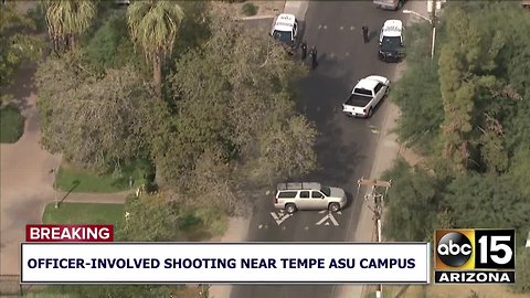 Officer-involved shooting near Tempe ASU