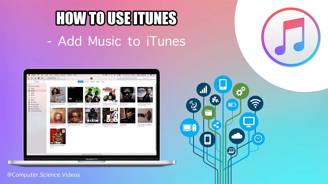 How to ADD Music to iTunes From an External 1TB Hard Drive on a Mac | New