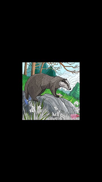 Badger badger badger badger #shorts