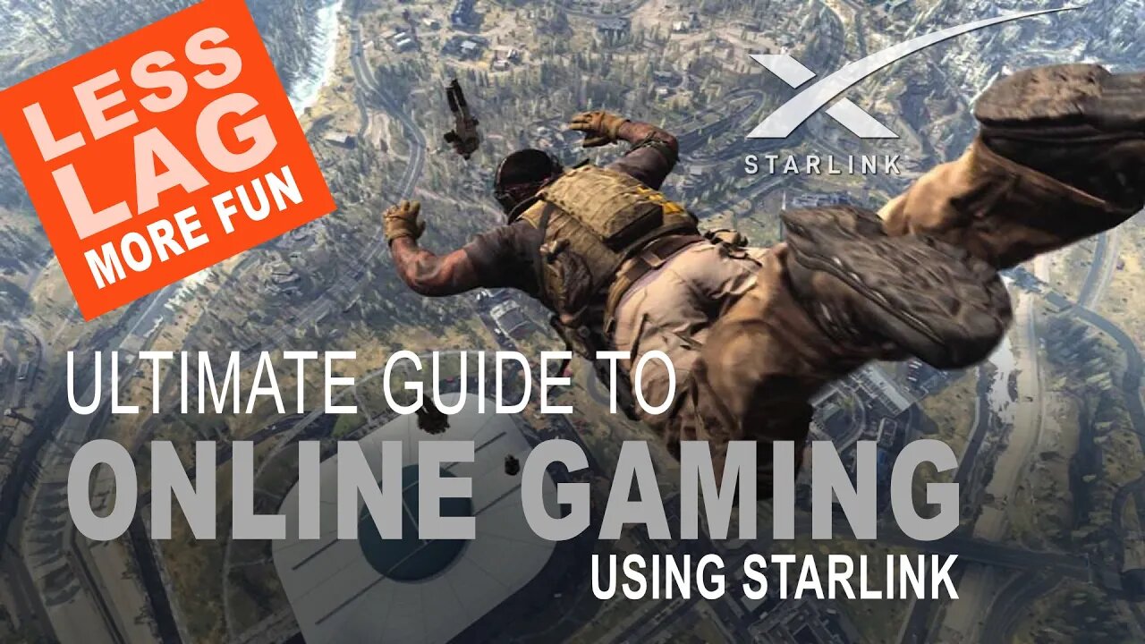 Ultimate Guide To Online Gaming Using Starlink NO LAG