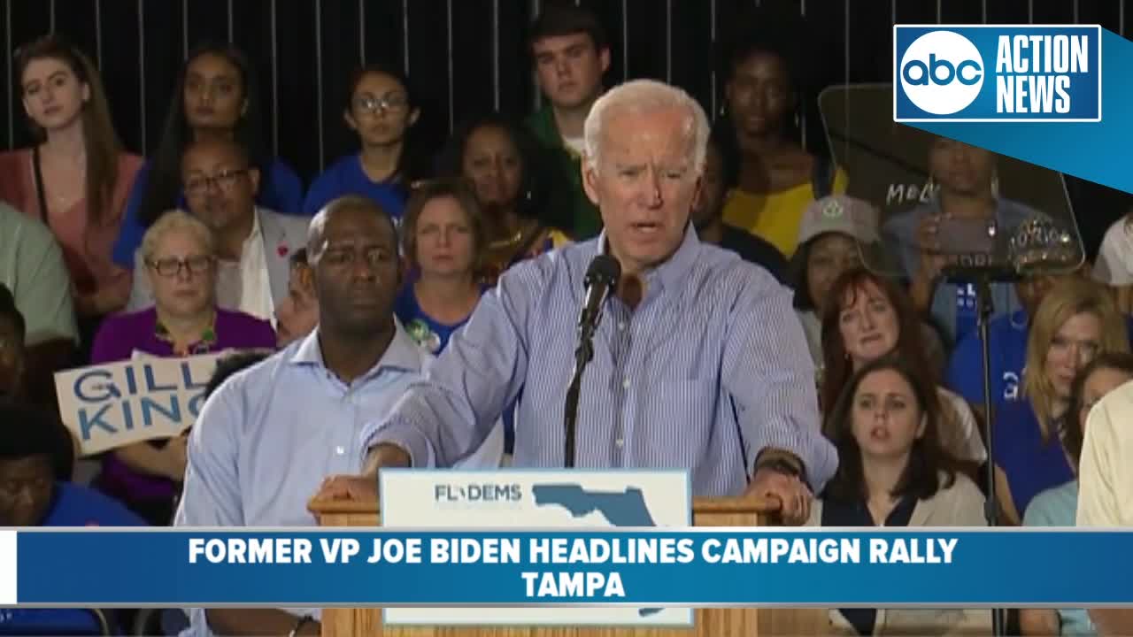 Biden headlines campaign rally in Tampa | Full Speech