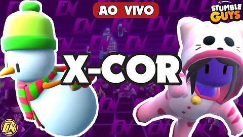 BATALHA ÉPICA - X-COR BRANCO VS ROXO no #stumbleguys