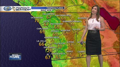 10News Pinpoint Weather with Meteorologist Megan Parry