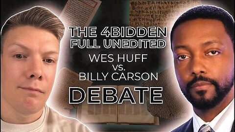 Full unedited unaltered Wes Huff vs. Billy Carson debate