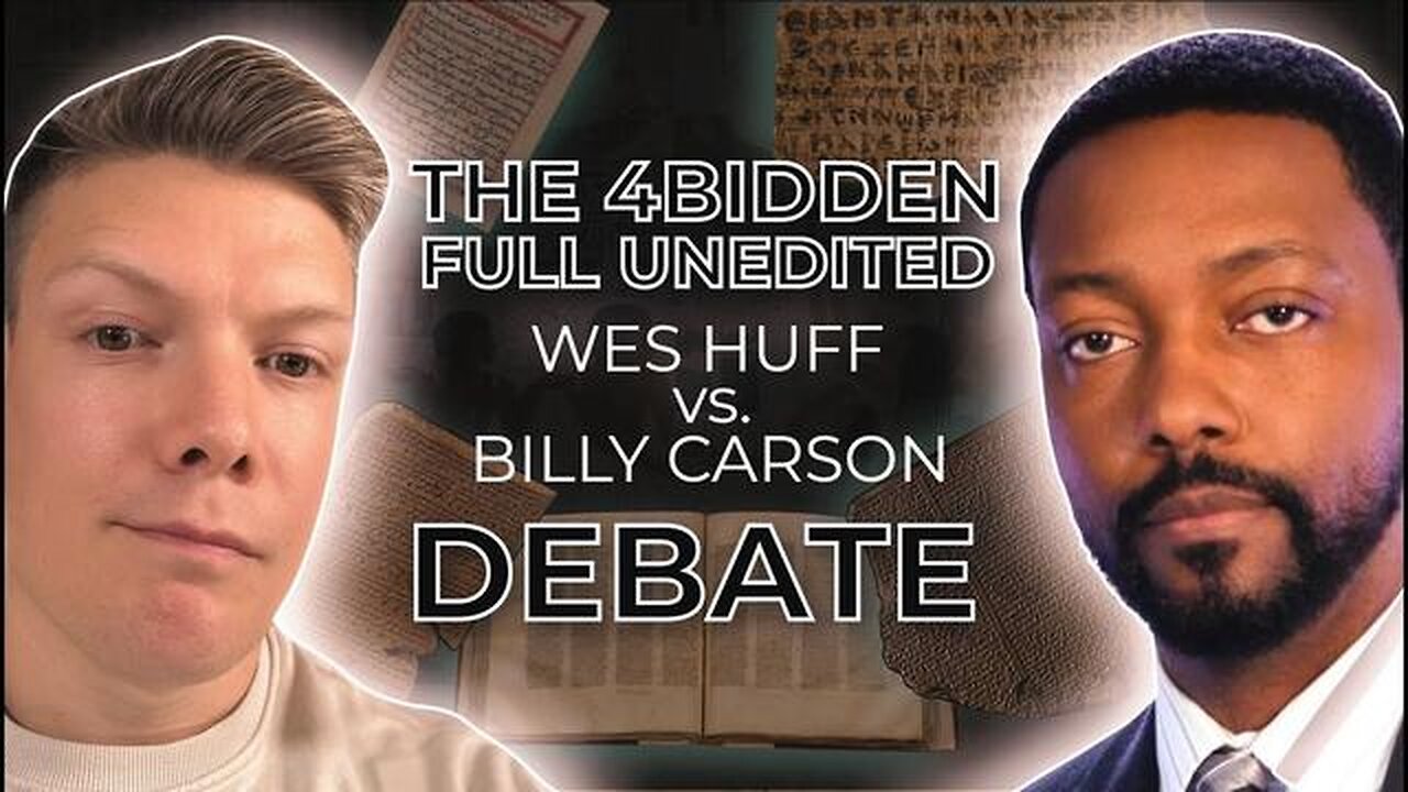 Full unedited unaltered Wes Huff vs. Billy Carson debate