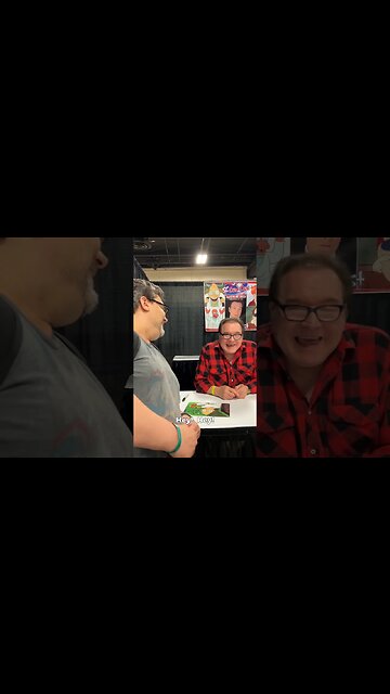 Meeting V/O Actor Billy West at SCComicon
