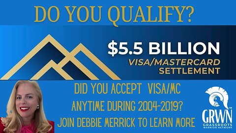 Do You Qualify? Visa/MC Settlement for Businesses...