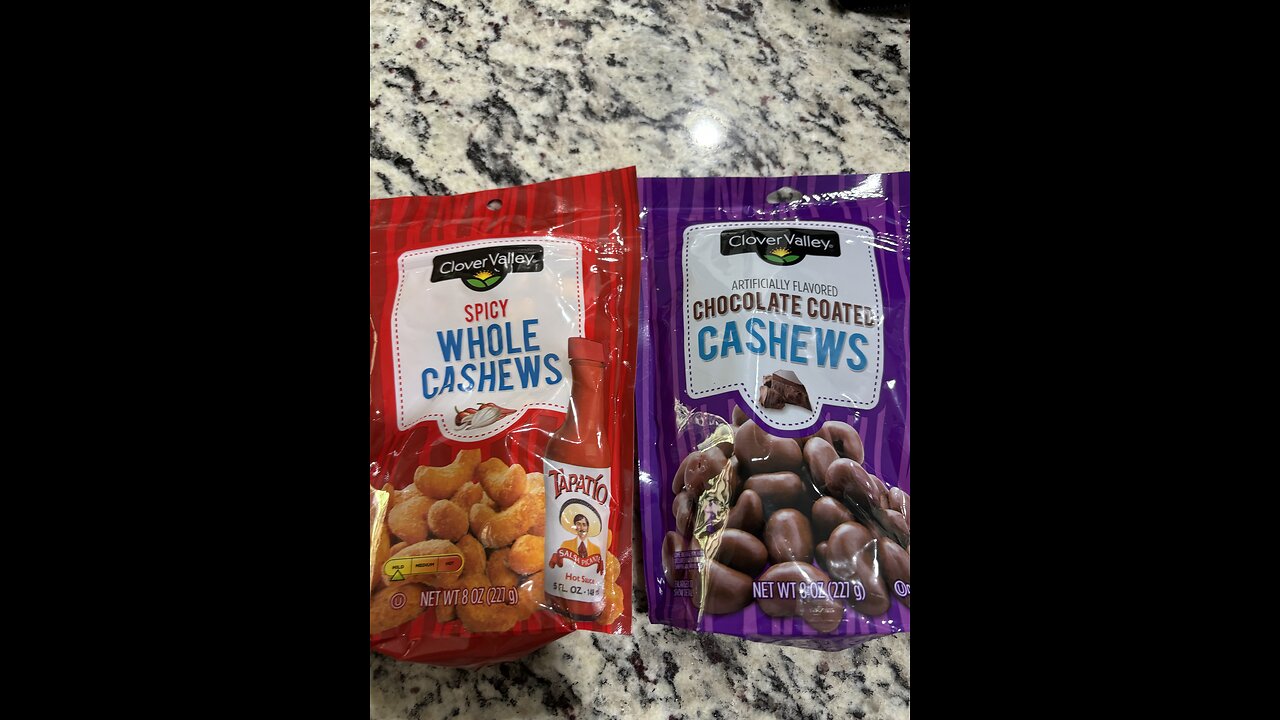 Clover Valley: Flavored Cashews How do they stack up.