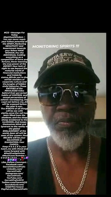 ▪︎MONITORING SPIRITS▪︎