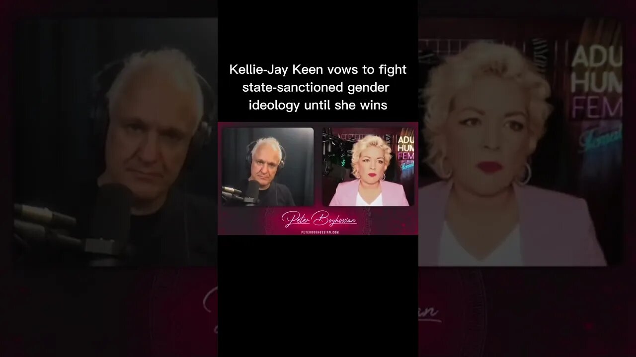 Kellie-Jay Keen vows to fight state-sanctioned gender ideology until she WINS #posieparker