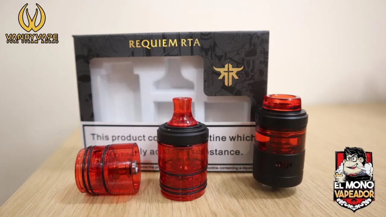 Requiem Rta By Vandyvape & El Mono Vapeador!!