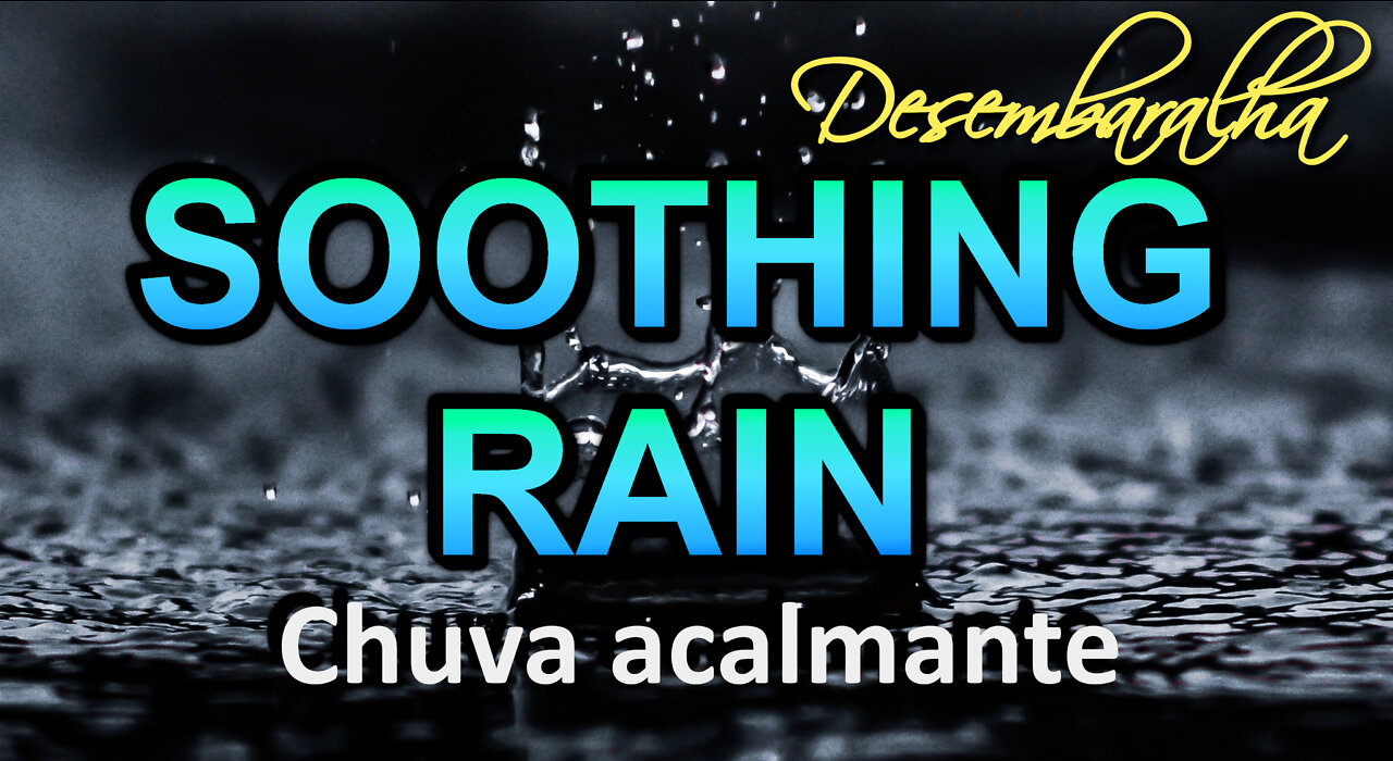 Soothing Rain Sounds / White noise / Fall asleep / Sons de chuva para dormir profundamente