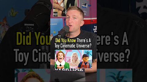 There’s A TOY CINEMATIC UNIVERSE?! And Will Ferrell Is At The Center Of It! #shorts #barbie #lego