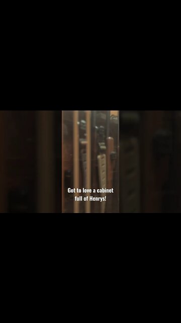 Cabinets full! #huntwithahenry #henryrifles