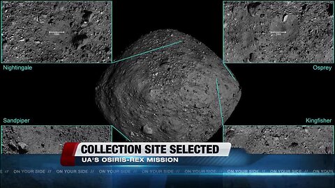 UArizona scientists' plan to collect the first sample from an asteroid finds its target