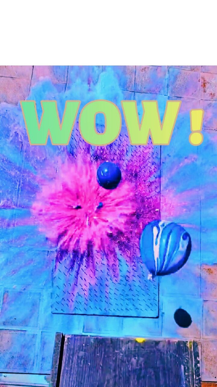 Sammy Asmr Rumble ASMR visuals relaxation * slime crunch sounds * paint mixing perfection