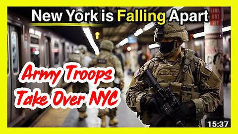 Army Troops Take Over NYC