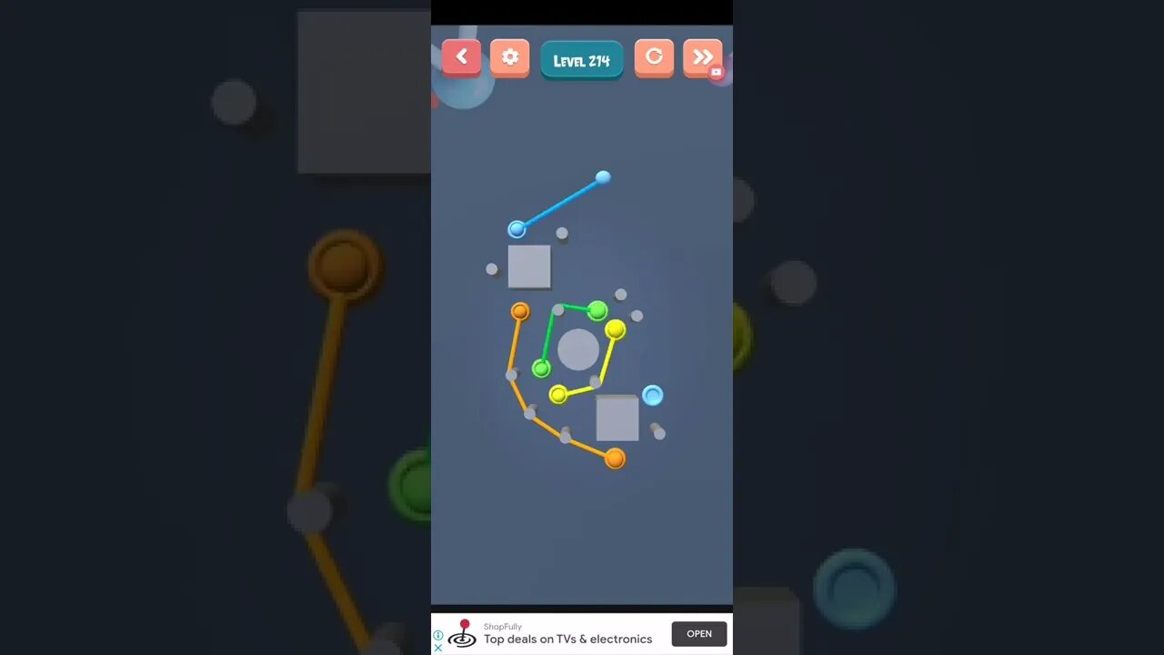 Color Rope Puzzle - Level 214