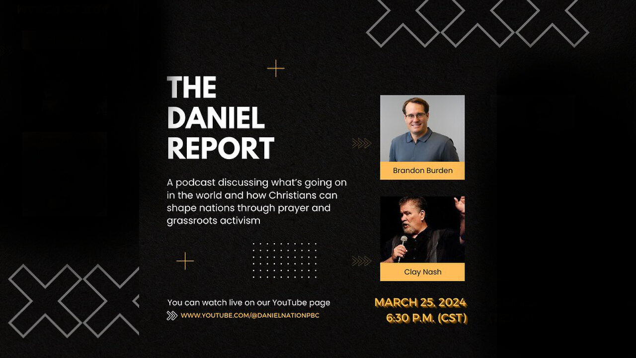 LIVE with Brandon Burden on the Daniel Report
