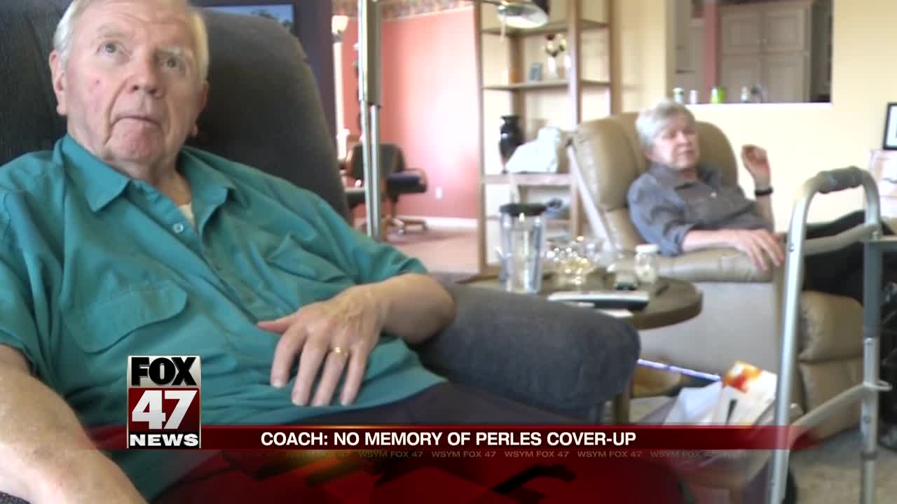 Former MSU field hockey coach says she has no memory of Perles cover-up