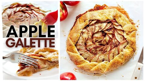 How to Make An Apple Galette -- www.iambaker.net